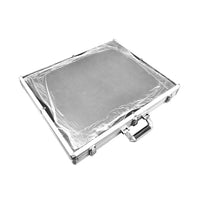 Portable Card Show Display Case | Lockable, Aluminum & Glass | Fits PSA, BGS, CGC Slabs - Slabworks 6