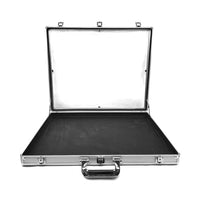 Portable Card Show Display Case | Lockable, Aluminum & Glass | Fits PSA, BGS, CGC Slabs - Slabworks 5
