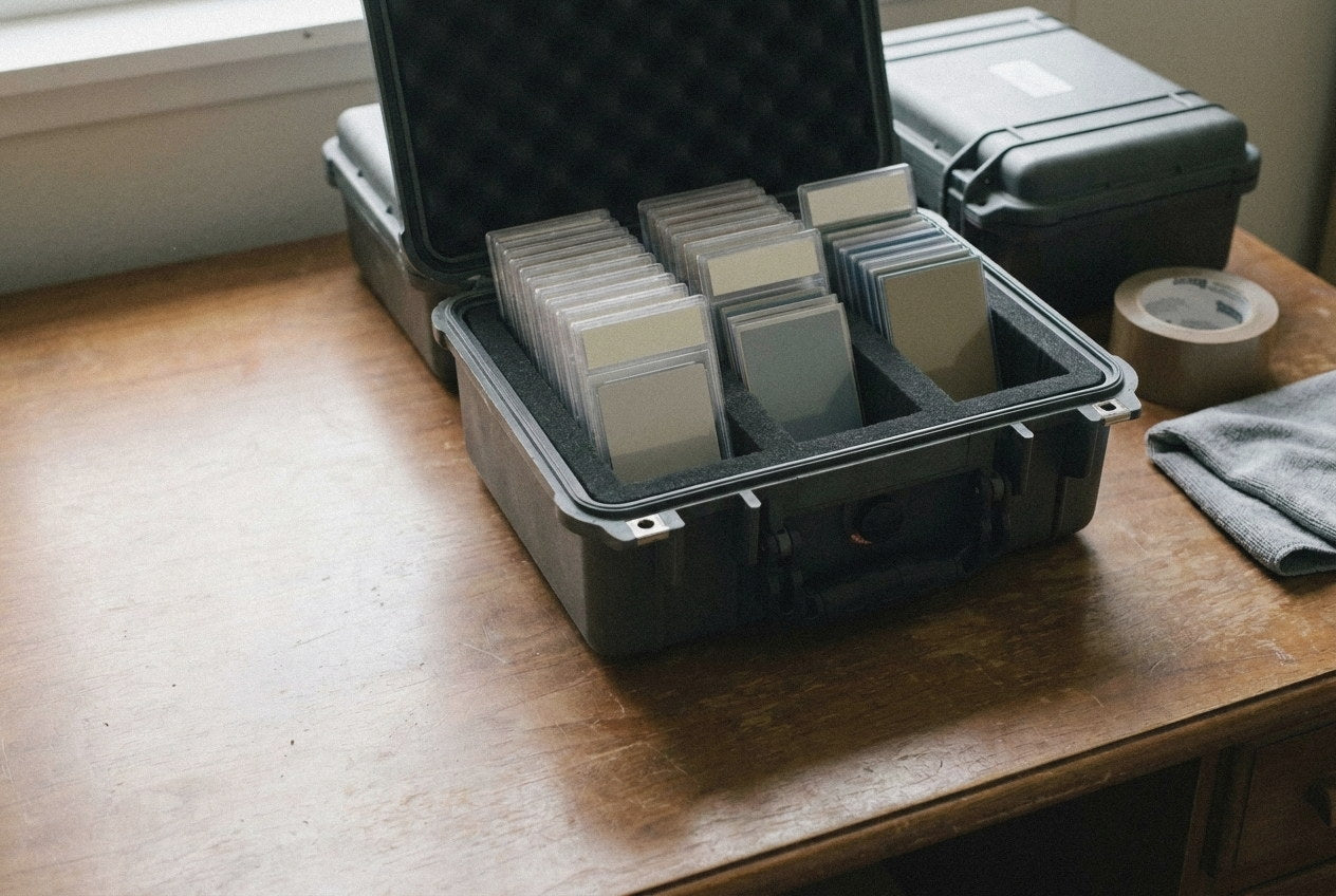 fireproof graded card case BGS PSA | Holds 30 Slabs and durable for transport. Fireproof & Lockable Graded Card